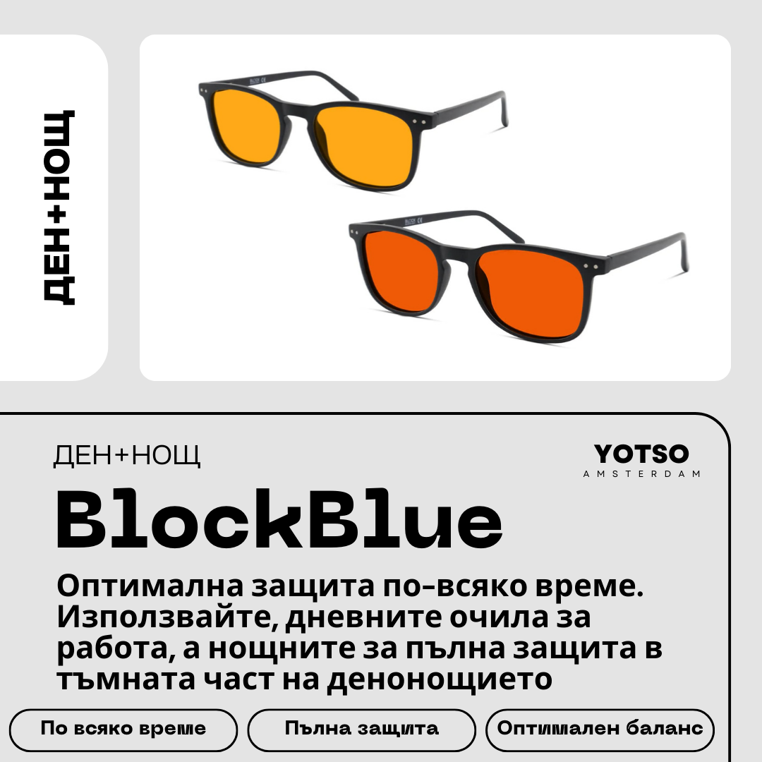 YOTSO BlockBlue—срещу синя светлина